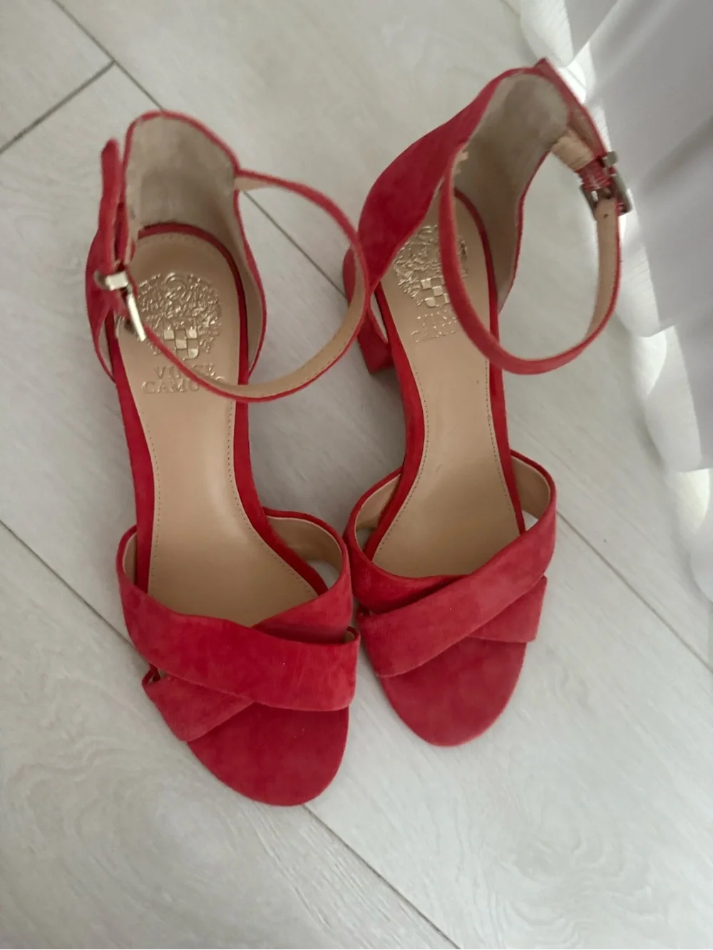 Vince Camuto suede upper